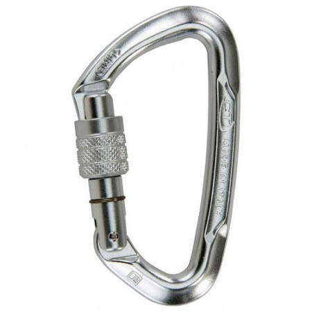 Karabinek Climbing Technology Lime SG srebrny silver