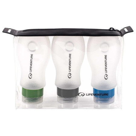 Etui podróżne LifeVenture Silicone Bottle Set