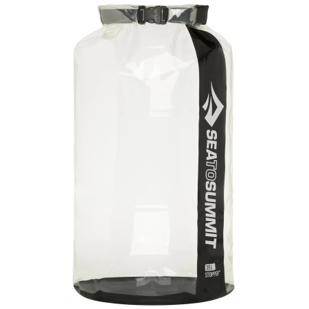 Wodoodporna torba Sea to Summit Stopper Clear Dry Bag 35L czarny Black