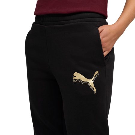 Damskie spodnie dresowe Puma ESS METALLIC Sweatpants FL