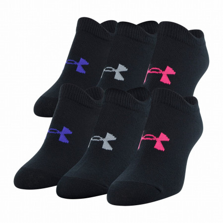 Skarpety dziecięce Under Armour Girl's Essential NS czarny Black