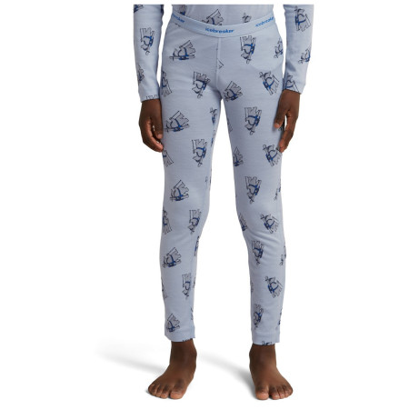 Dziecięce kalesony Icebreaker Kids M 200 Oasis Leggings Bear Tour AOP