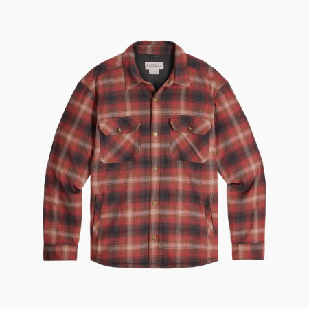 Koszula męska Royal Robins M Vista Flannel Shacket czerwony Spice Grizzly Pld