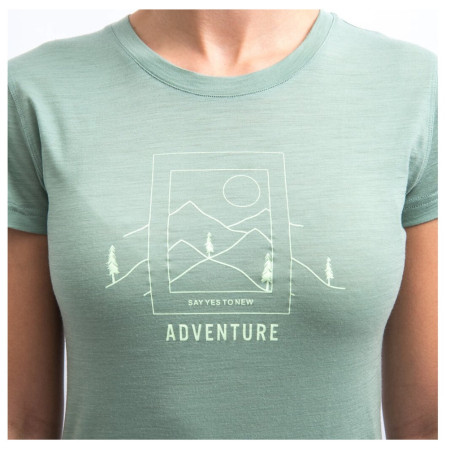 Damska koszulka Sensor Marino Air Say Yes kr. rękaw