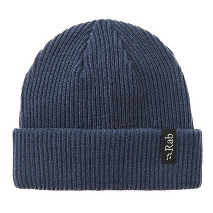 Czapka Rab Perimeter Rolled Beanie niebieski