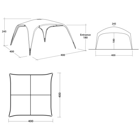 Wiata Outwell Wakefield Shelter XL