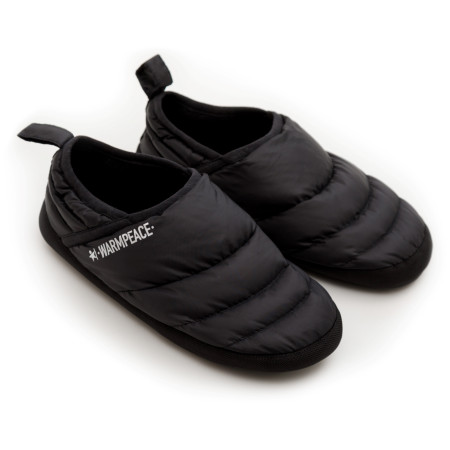 Puchowe kapcie Warmpeace Down Slippers czarny