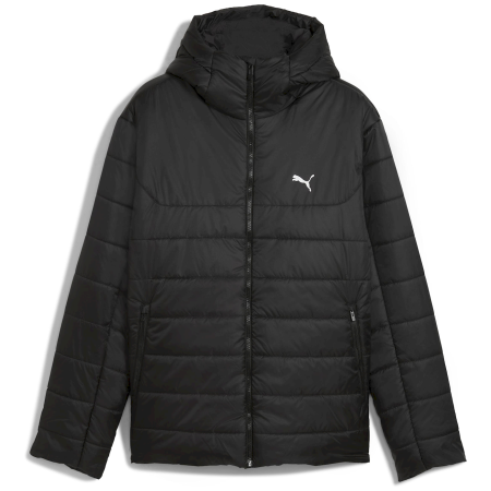 Kurtka męska Puma ESS Hooded Padded Jacket czarny PUMA Black