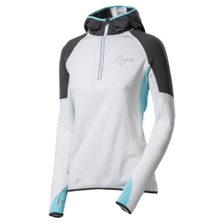 Bluza damska Progress Victoria 23PK biały White/Gray/StModrá