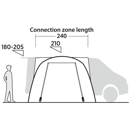 Przedsionek Easy Camp Eidfjord II.