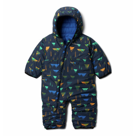 Kombinezon dziecięcy Columbia Powder Lite™ Reversible Bunting ciemnoniebieski Collegiate Navy, Bright Indigo, Dk Mtn