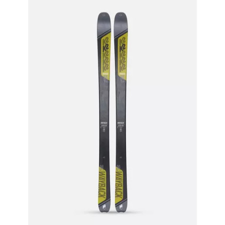 Narty skitourowe K2 Wayback 84 2023 czarny/żółty design