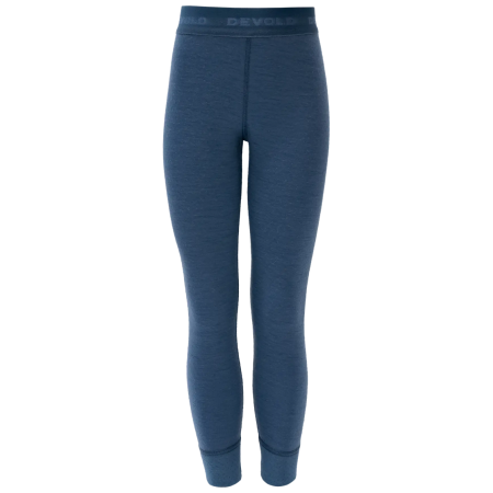Dziecięce kalesony Devold Duo Active Merino Longs Kid Berry ciemnoniebieski Berry