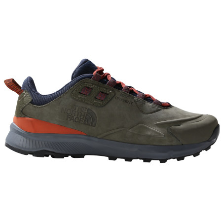 Męskie buty turystyczne The North Face Cragstone Leather WP zielony NEW TAUPEGREEN/SUMMITNAVY