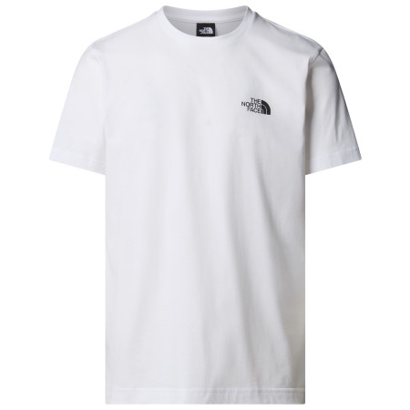 Koszulka męska The North Face M Mountain Sketch Ss Tee biały Tnf White