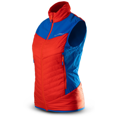 Kamizelka damska Trimm Zena Vest niebieski/pomarańczowy orange/ jeans blue