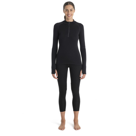 Damska koszulka Icebreaker Women 300 MerinoFine™ Polar LS Half Zip