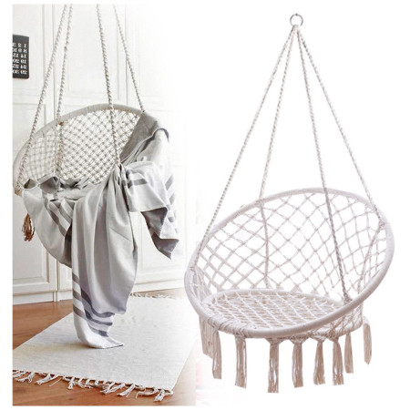 Fotel wiszący Hamaka.eu Macramé