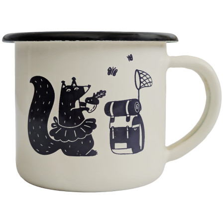 Kubek 4camping Squirrel Cup beżowy beige