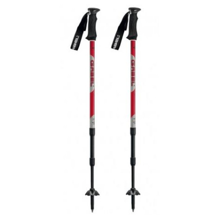 Kije trekkingowe Gabel T X-Lander czerwony