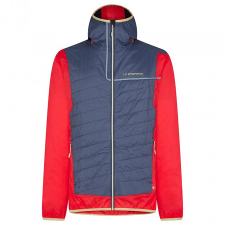 Kurtka męska La Sportiva Zeal Jkt M niebieski/czerwony NightBlue/TangoRed