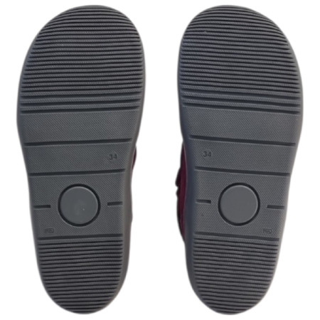 Buty barefoot dziecięce beBare 3555TY Bordeaux