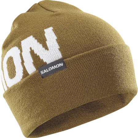 Czapka Salomon Hermitage Beanie oliwkowy BRILLIANT OLIVE