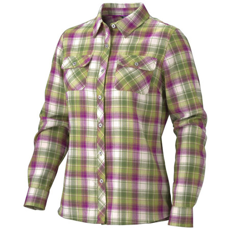 Koszula damska Marmot Megan Flannel LS zielony