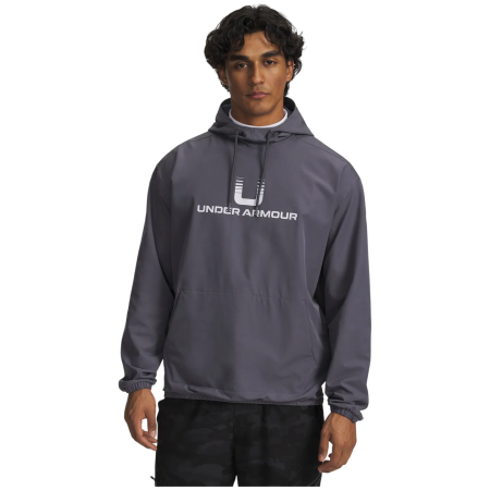 Kurtka męska Under Armour Unstoppable Wvn Hoodie szary Gray
