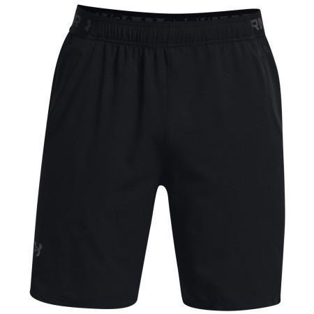 Męskie szorty Under Armour Vanish Woven Shorts czarny Black / / Pitch Gray