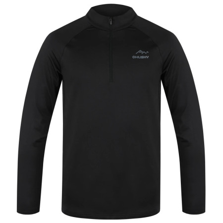 Męska koszulka Husky Tromi zip M czarny Black