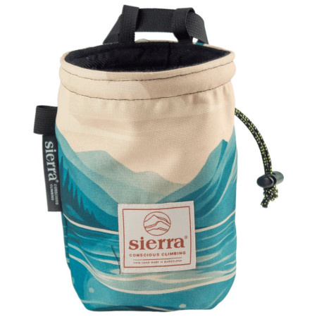 Worek na magnezję SIERRA Climbing Element Series niebieski/biały