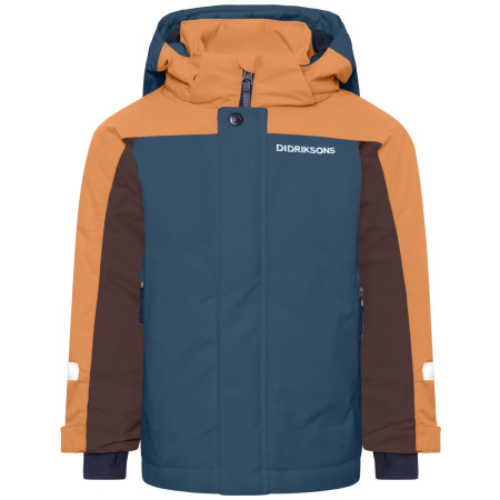 Dziecięca kurtka zimowa Didriksons Neptun Kids Jkt 5 Mountain Blue turkusowy Mountain Blue