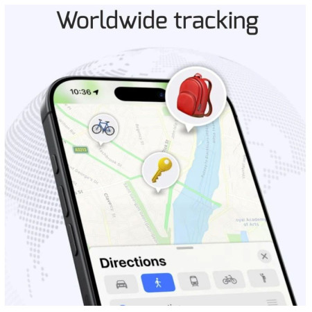 Lokalizator Swissten FindTag GPS Locator (with Apple Find My function)