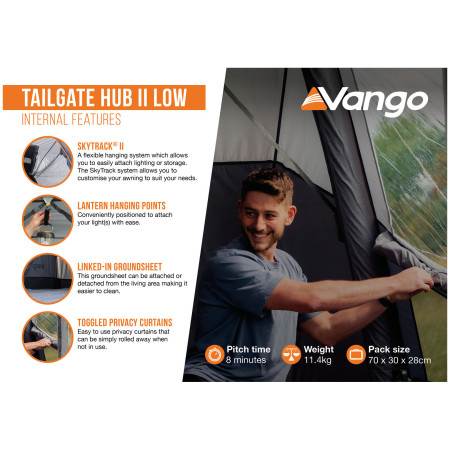 Przedsionek Vango Tailgate AirHub II Low