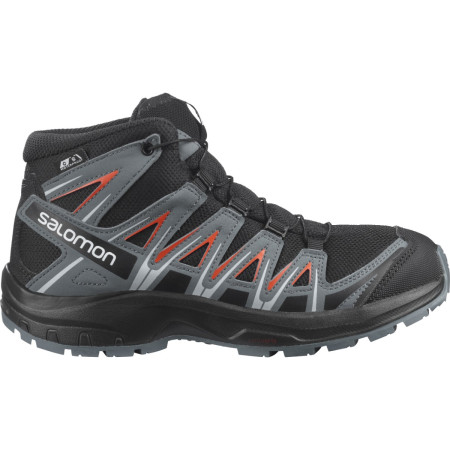 Buty dla juniora Salomon Xa Pro 3D Mid Cswp J czarny Black