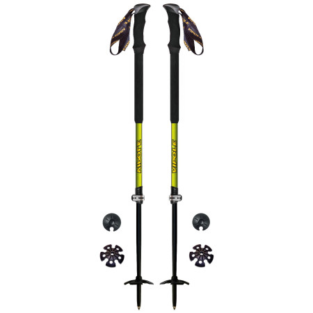 Kije trekkingowe Vipole Skitour Vario czarny/zielony