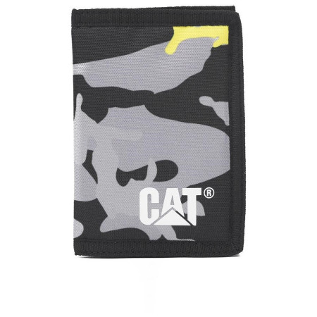 Portfel Caterpillar Millennial Classic Riley szary/czarny Camo Black/Grey/Yellow