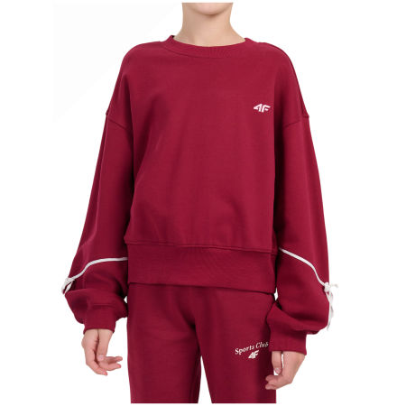 Bluza dziecięca 4F Sweatshirt F2696 Burgundy bordowy Burgundy