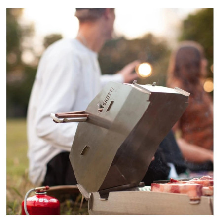 Dodatek do grilla SKOTTI Multifunkční víko na gril