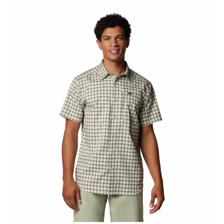 Koszula męska Columbia Silver Ridge™ Utility Lite Novelty SS beżowy Safari Pulaski Plaid