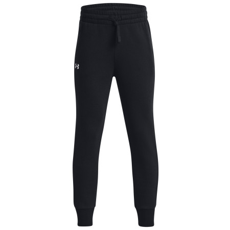 Dziecięce spodnie dresowe Under Armour Rival Fleece Joggers Black Girls czarny Black