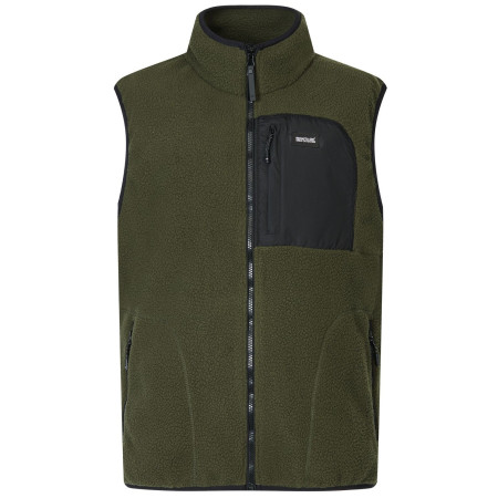 Kamizelka męska Regatta Frankie Borg B/W khaki/czarny DarkKhak/Blk