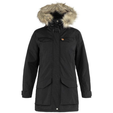 Kurtka damska Fjällräven Nuuk Parka W czarny Black