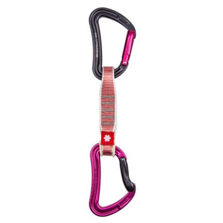 Zestaw ekspresów Ocún Raven Qd Zoom 12 Cm 6-Pack różowy Pink