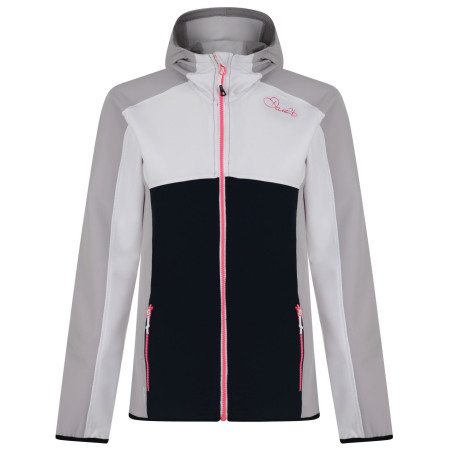 Kurtka damska Dare 2b Demure Softshell biały/czarny Slvflsh/Whte