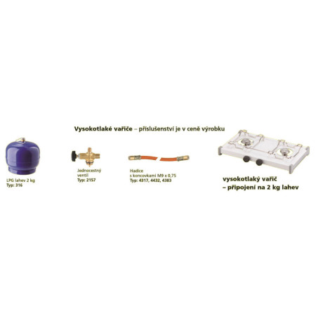 Kuchenka kempingowa Meva Orlík typ 2319 B