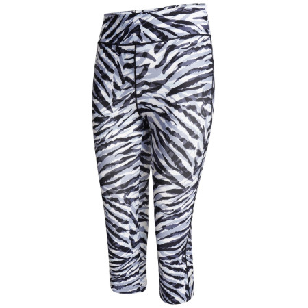 Damskie spodnie 3/4 Dare 2b Influential 3/4 biały Blk&Whizebra