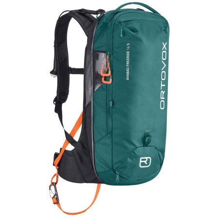 Plecak Ortovox Avabag Litric Freeride 16S niebieski/zielony pacific green