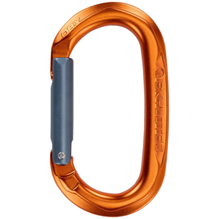 Karabinek Skylotec Obx S (straight gate) pomarańczowy Orange/Titanium